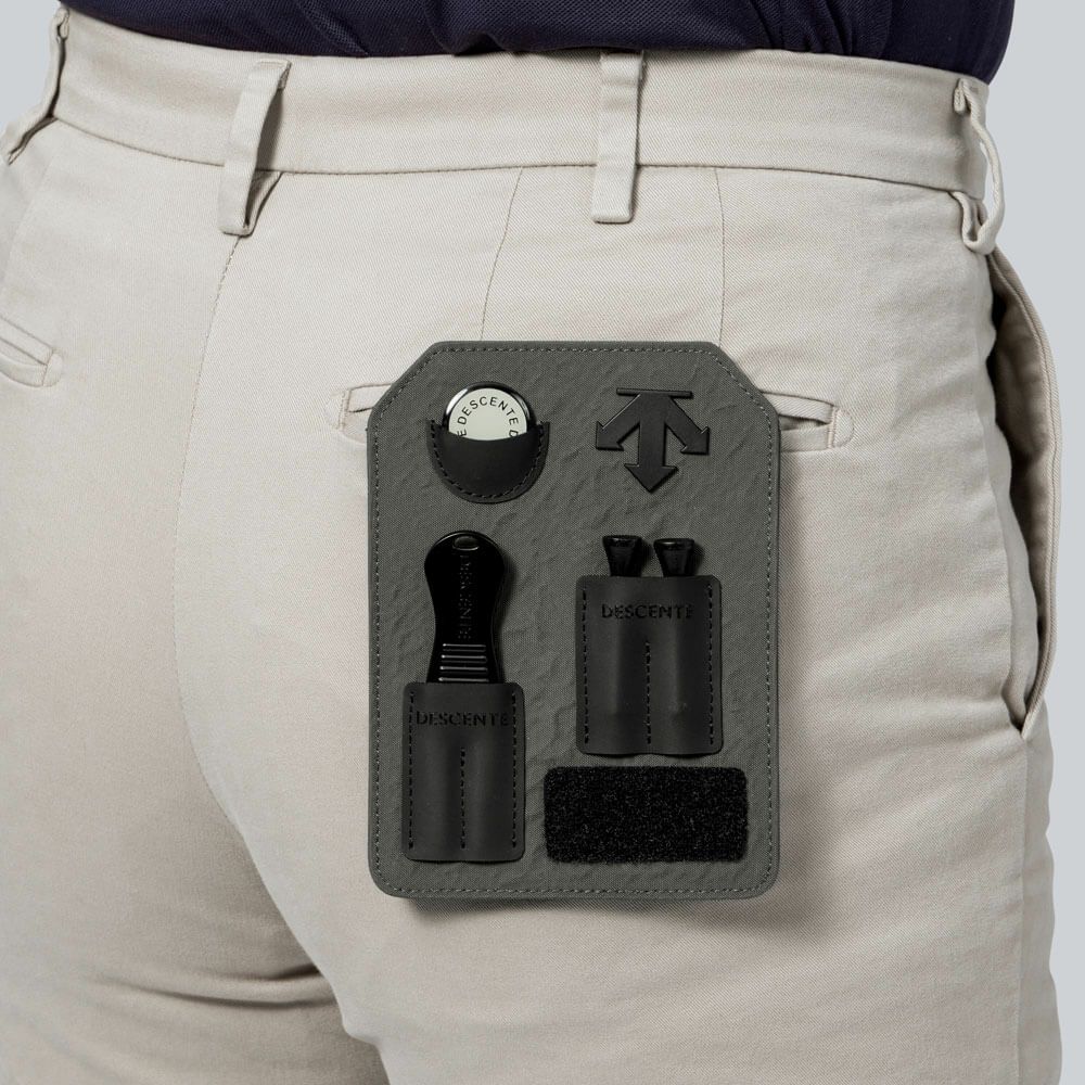 デサントゴルフ DESCENTE GOLF　ポケッタブル アクセサリホルダー DG5FBZ14U GY00 グレー　2025年モデル 詳細6