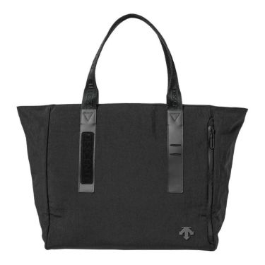 デサントゴルフ DESCENTE GOLF　大容量 ジップ付き トートバッグ 27L DG5FTT30U BK00 ブラック　2025年モデル