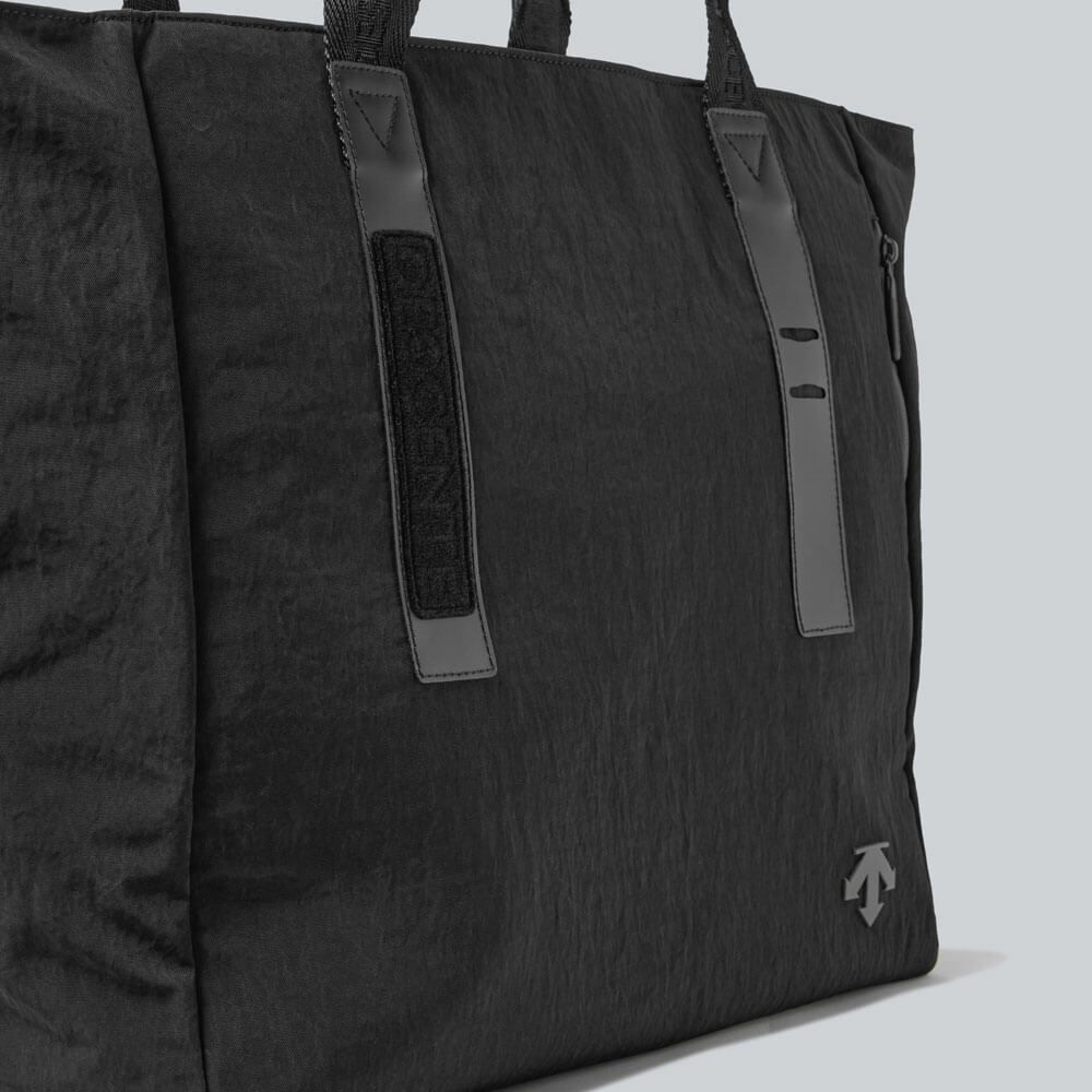 デサントゴルフ DESCENTE GOLF　大容量 ジップ付き トートバッグ 27L DG5FTT30U BK00 ブラック　2025年モデル 詳細4