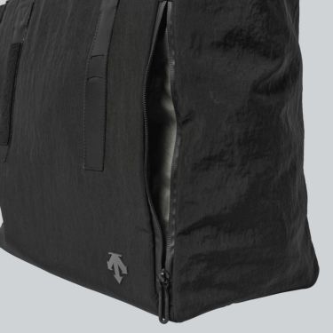 デサントゴルフ DESCENTE GOLF　大容量 ジップ付き トートバッグ 27L DG5FTT30U BK00 ブラック　2025年モデル 詳細5