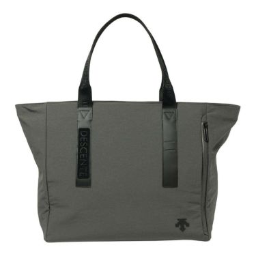 デサントゴルフ DESCENTE GOLF　大容量 ジップ付き トートバッグ 27L DG5FTT30U GY00 グレー　2025年モデル