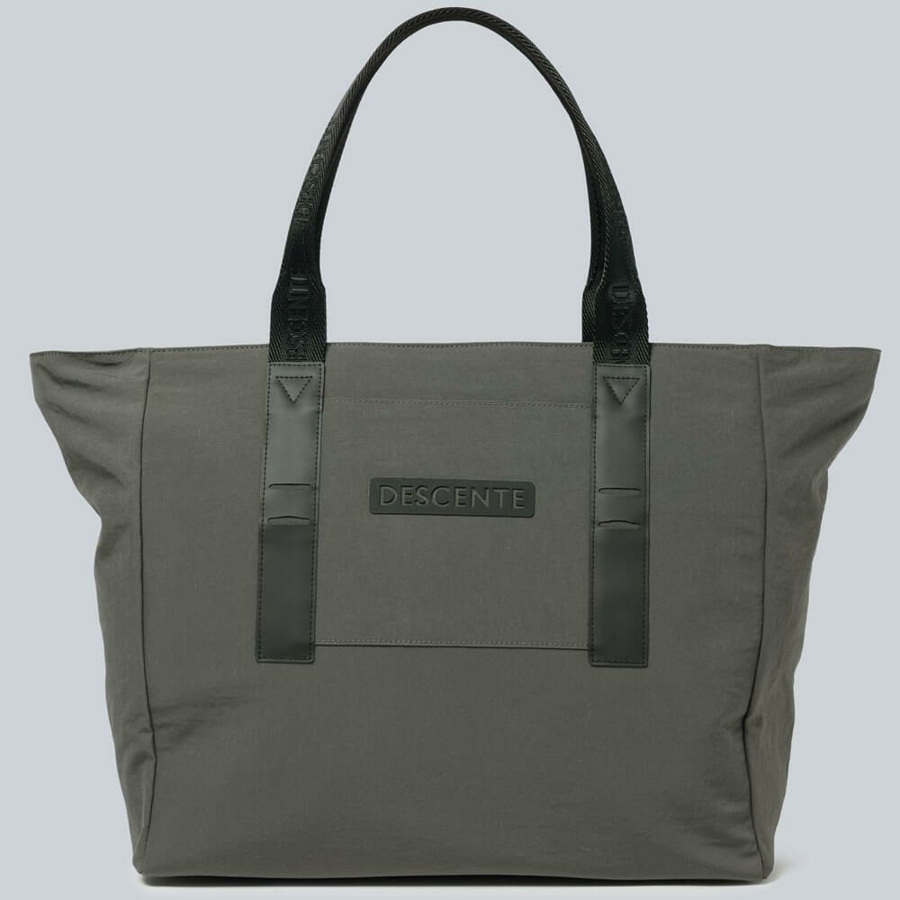デサントゴルフ DESCENTE GOLF　大容量 ジップ付き トートバッグ 27L DG5FTT30U GY00 グレー　2025年モデル 詳細1