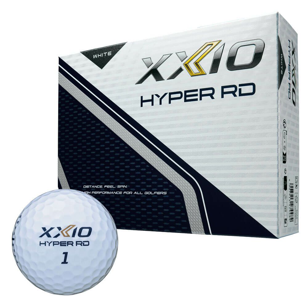 ゼクシオ XXIO　HYPER RD ハイパー アールディー 2026年モデル ゴルフボール　1ダース（12球入り）　ホワイト ホワイト