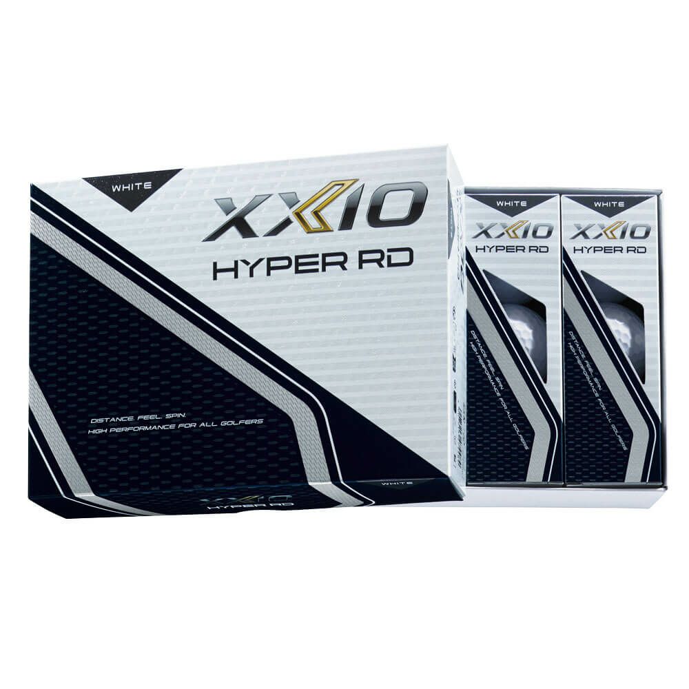 ゼクシオ XXIO　HYPER RD ハイパー アールディー 2026年モデル ゴルフボール　1ダース（12球入り）　ホワイト 詳細1