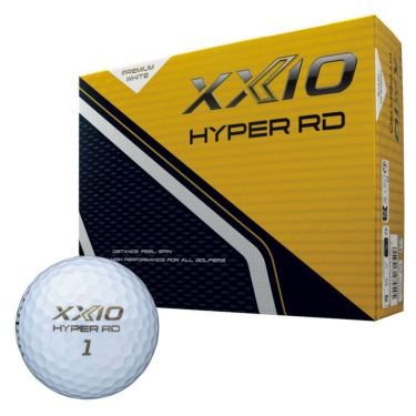 ゼクシオ XXIO　HYPER RD ハイパー アールディー 2026年モデル ゴルフボール　1ダース（12球入り）　プレミアムホワイト プレミアムホワイト