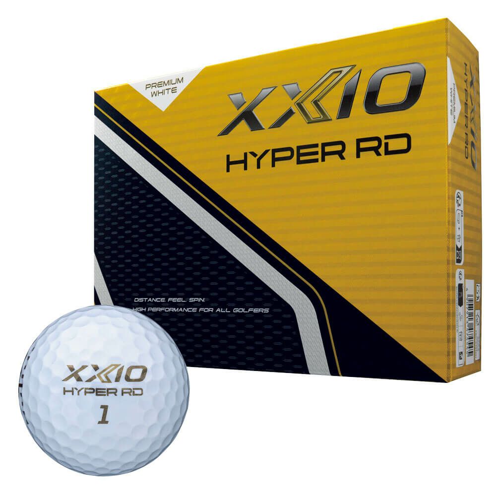 ゼクシオ XXIO　HYPER RD ハイパー アールディー 2026年モデル ゴルフボール　1ダース（12球入り）　プレミアムホワイト プレミアムホワイト