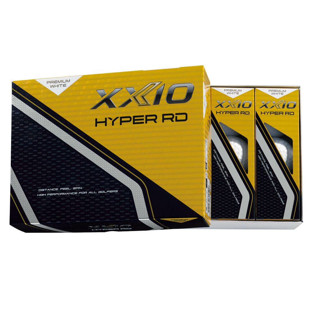 ゼクシオ XXIO　HYPER RD ハイパー アールディー 2026年モデル ゴルフボール　1ダース（12球入り）　プレミアムホワイト 詳細1