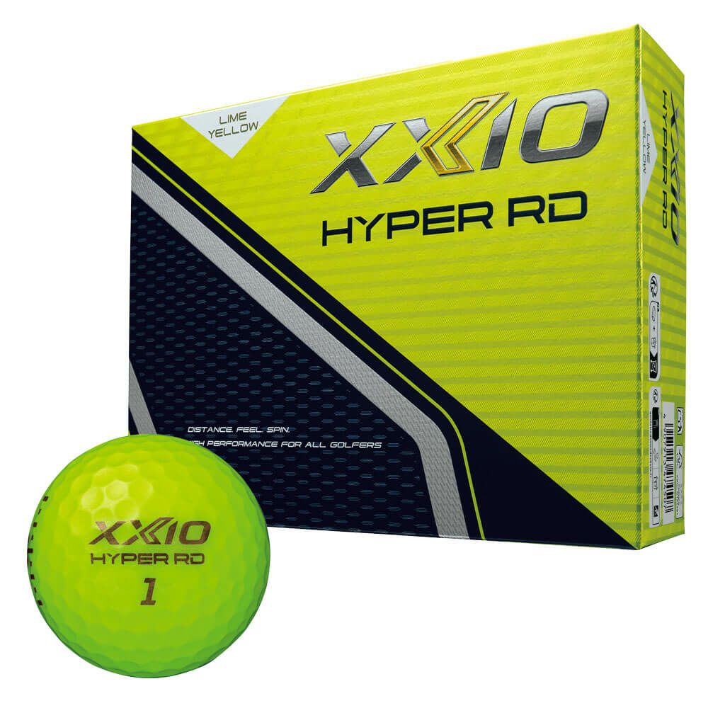 ゼクシオ XXIO　HYPER RD ハイパー アールディー 2026年モデル ゴルフボール　1ダース（12球入り）　ライムイエロー ライムイエロー