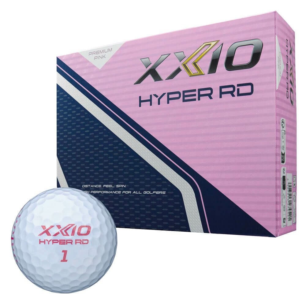 ゼクシオ XXIO　HYPER RD ハイパー アールディー 2026年モデル ゴルフボール　1ダース（12球入り）　プレミアムピンク プレミアムピンク