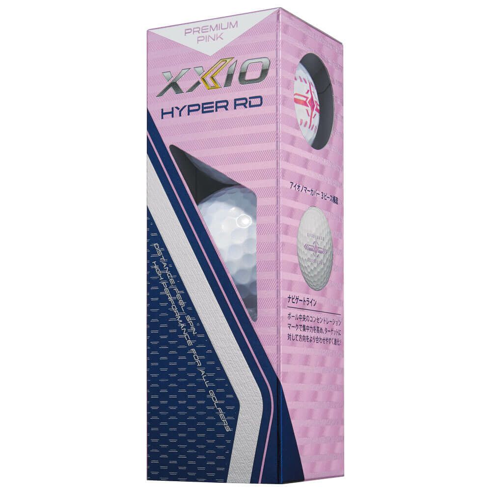 ゼクシオ XXIO　HYPER RD ハイパー アールディー 2026年モデル ゴルフボール　1ダース（12球入り）　プレミアムピンク 詳細2
