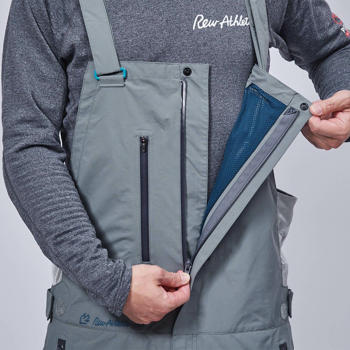 アールイーダブリュー rew　スノーボードウェア リアリティ ビブパンツ r REALITY BIB PANTS 24 GORE-TEX 3L RRP24 2025-2026 詳細6