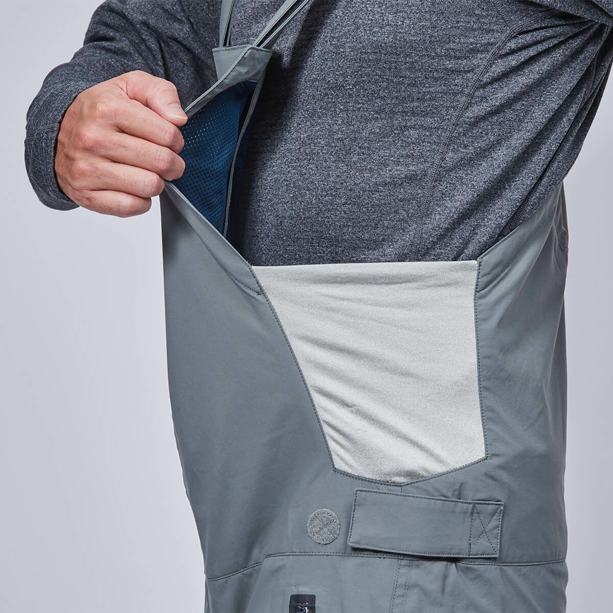 アールイーダブリュー rew　スノーボードウェア リアリティ ビブパンツ r REALITY BIB PANTS 24 GORE-TEX 3L RRP24 2025-2026 詳細7