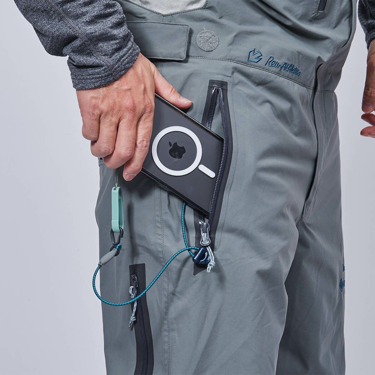 アールイーダブリュー rew　スノーボードウェア リアリティ ビブパンツ r REALITY BIB PANTS 24 GORE-TEX 3L RRP24 2025-2026 詳細8