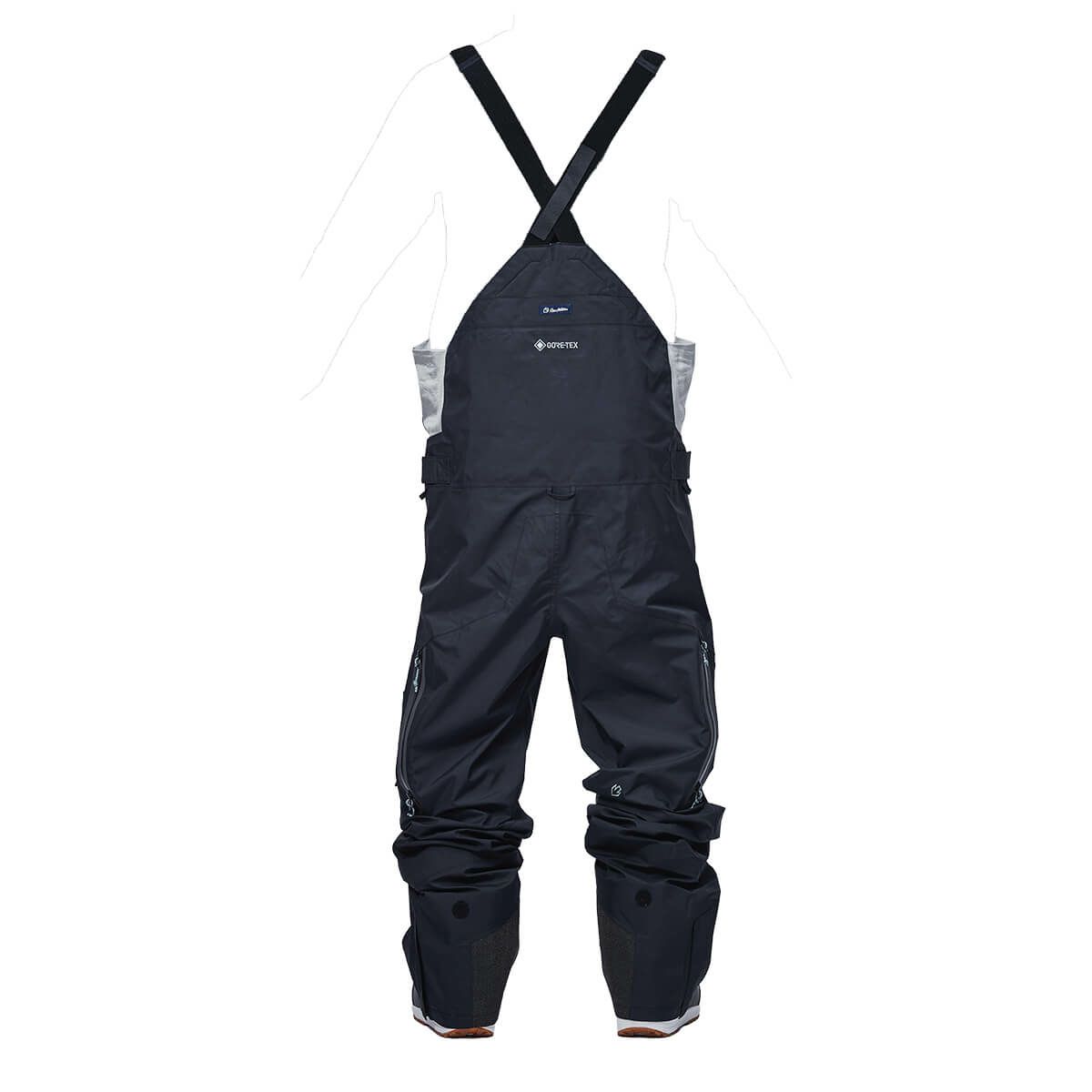 アールイーダブリュー rew　スノーボードウェア リアリティ ビブパンツ r REALITY BIB PANTS 24 GORE-TEX 3L RRP24 2025-2026 詳細10