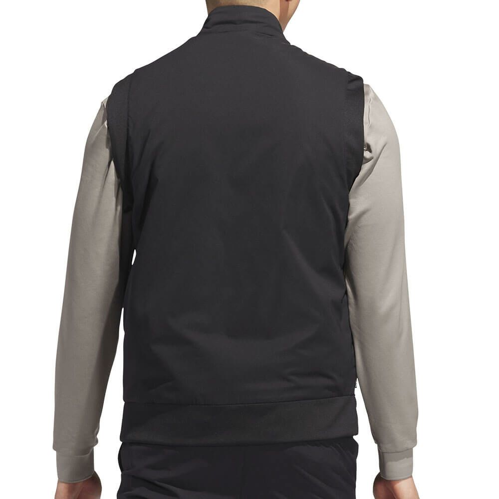 アディダス adidas　メンズ アルティメット365 ツアー フロストガード フルジップ ベスト JUT81　2025年モデル ブラック 詳細3