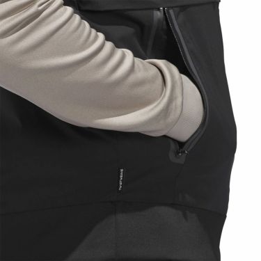 アディダス adidas　メンズ アルティメット365 ツアー フロストガード フルジップ ベスト JUT81　2025年モデル ブラック 詳細5