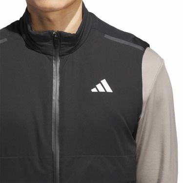 アディダス adidas　メンズ アルティメット365 ツアー フロストガード フルジップ ベスト JUT81　2025年モデル ブラック 詳細6