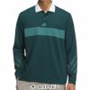 アディダス adidas　メンズ ビヨンド ザ コース カラーブロック 長袖 ポロシャツ JUW95　2025年モデル 詳細7