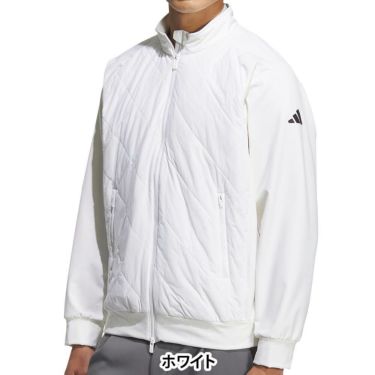 アディダス adidas　メンズ COLD.RDY キルトコンビネーション 長袖 フルジップ ジャケット JVU97　2025年モデル 詳細2