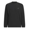 アディダス adidas　メンズ 撥水 スリーストライプス 長袖 プルオーバーウィンド JVU99　2025年モデル ブラック