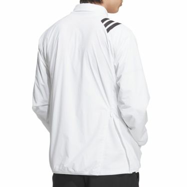 アディダス adidas　メンズ 撥水 スリーストライプス 長袖 プルオーバーウィンド JVU99　2025年モデル 詳細8