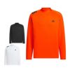 アディダス adidas　メンズ スリーストライプス 長袖 モックネック シャツ JVV04　2025年モデル