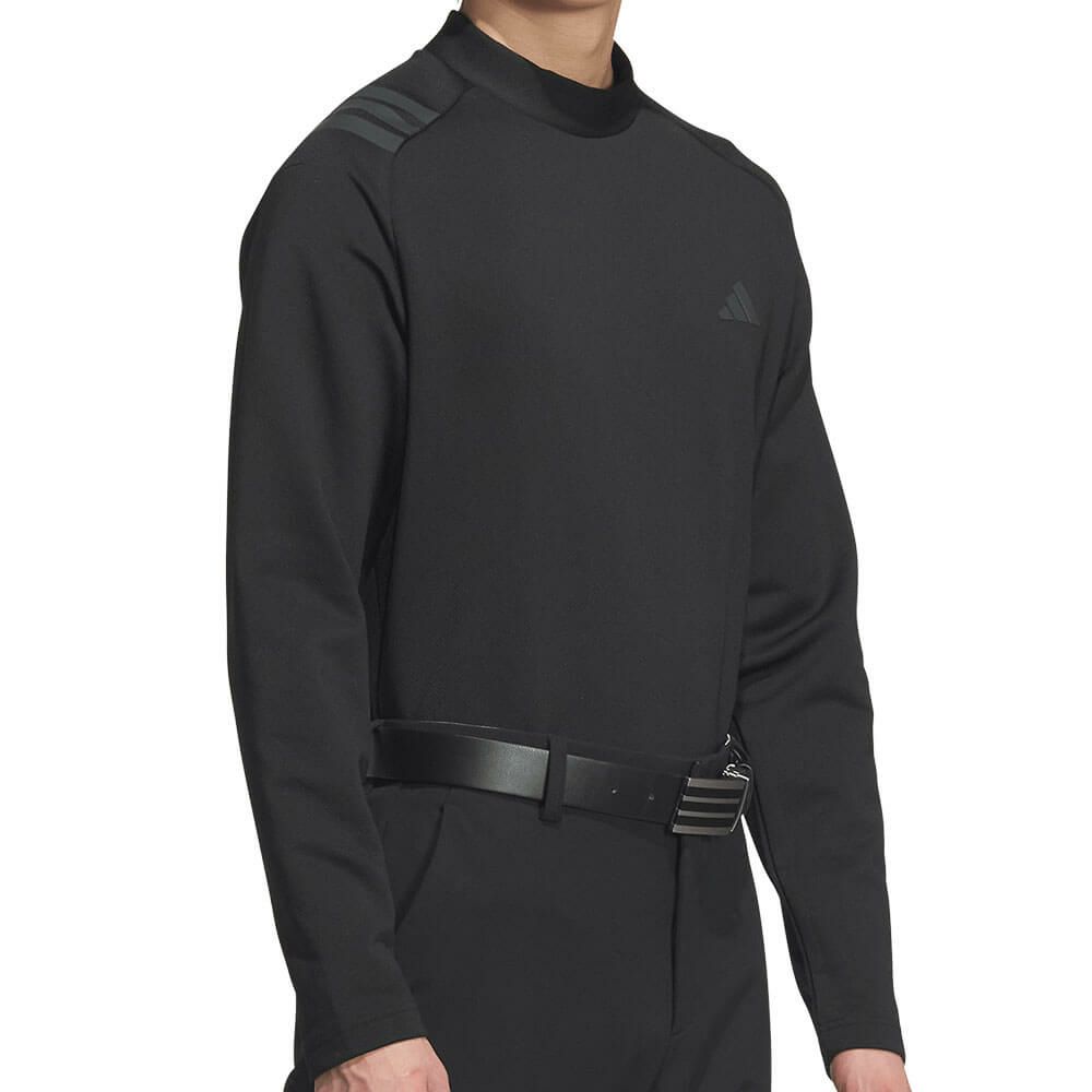 アディダス adidas　メンズ スリーストライプス 長袖 モックネック シャツ JVV04　2025年モデル 詳細9