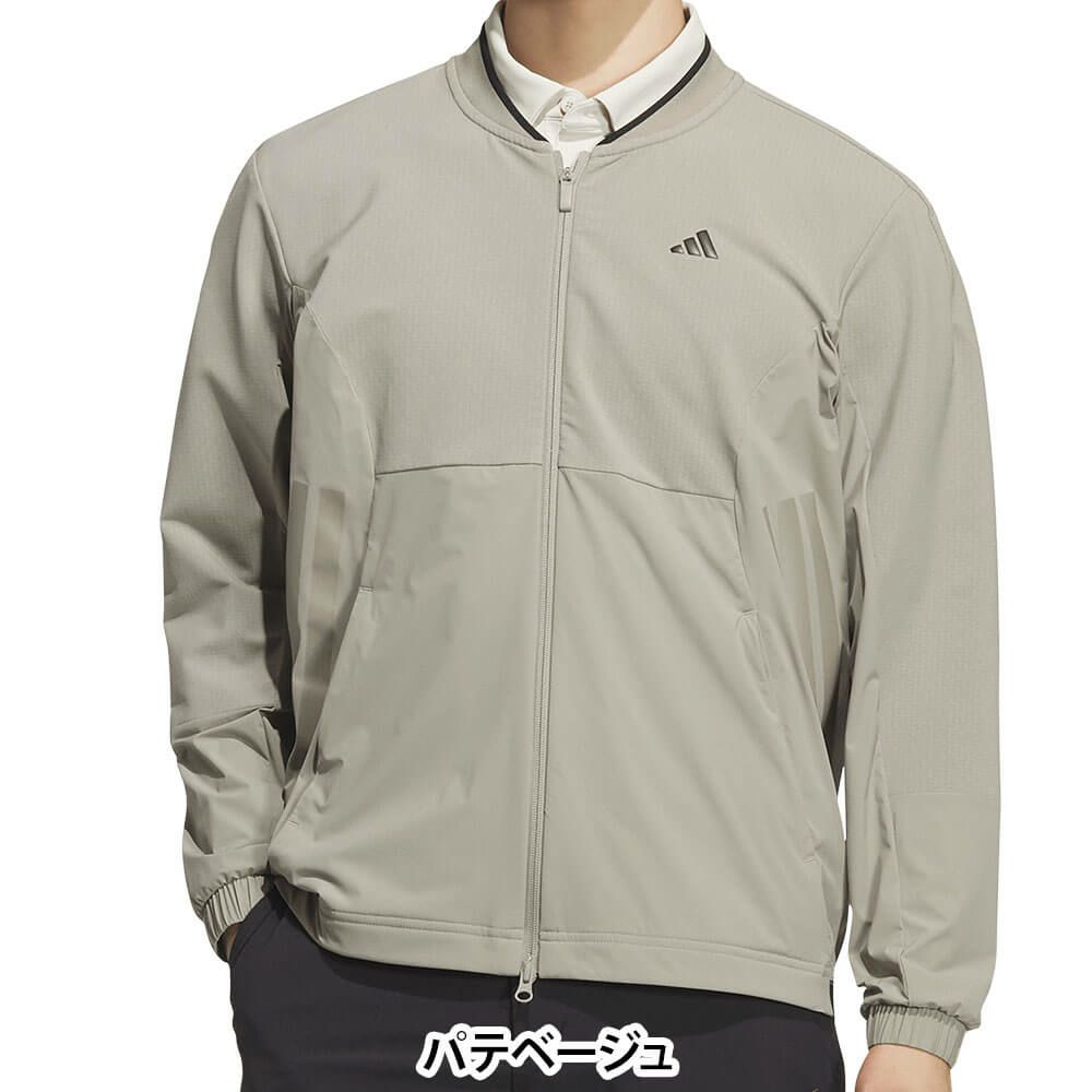 アディダス adidas　メンズ アディゼロ ファブリックミックス 長袖 フルジップ ジャケット JWJ82　2025年モデル 詳細2