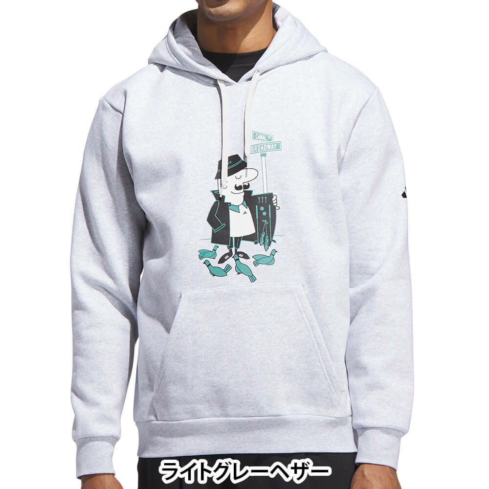 アディダス adidas　メンズ ビヨンド ザ コース CHIP NYC 長袖 フーディー KKR00　2025年モデル 詳細7