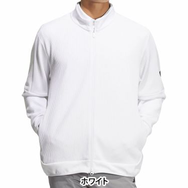 アディダス adidas　メンズ ファブリックミックス 長袖 フルジップ ジャケット TM204　2025年モデル 詳細2