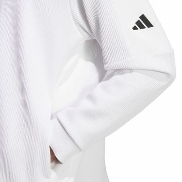 アディダス adidas　メンズ ファブリックミックス 長袖 フルジップ ジャケット TM204　2025年モデル 詳細5