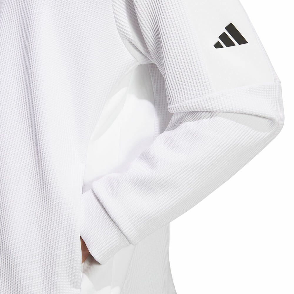 アディダス adidas　メンズ ファブリックミックス 長袖 フルジップ ジャケット TM204　2025年モデル 詳細5