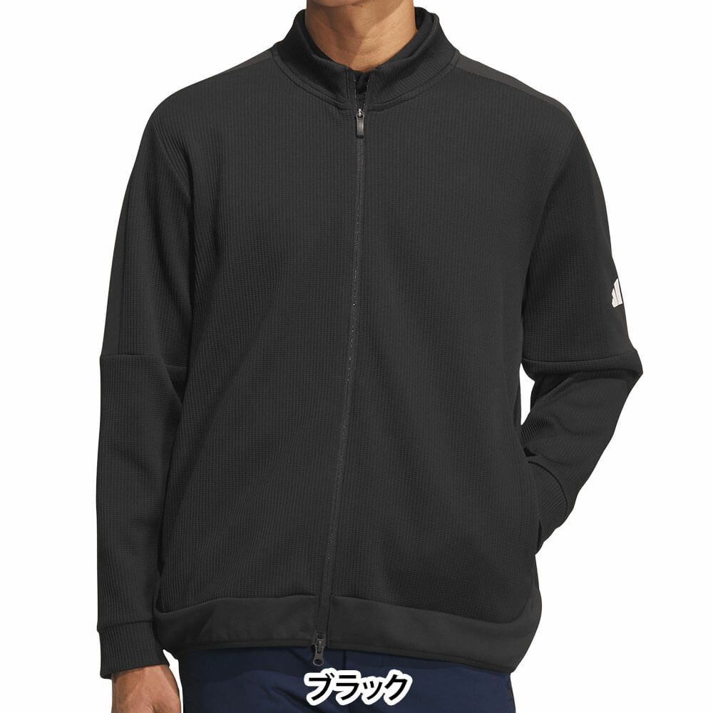 アディダス adidas　メンズ ファブリックミックス 長袖 フルジップ ジャケット TM204　2025年モデル 詳細6