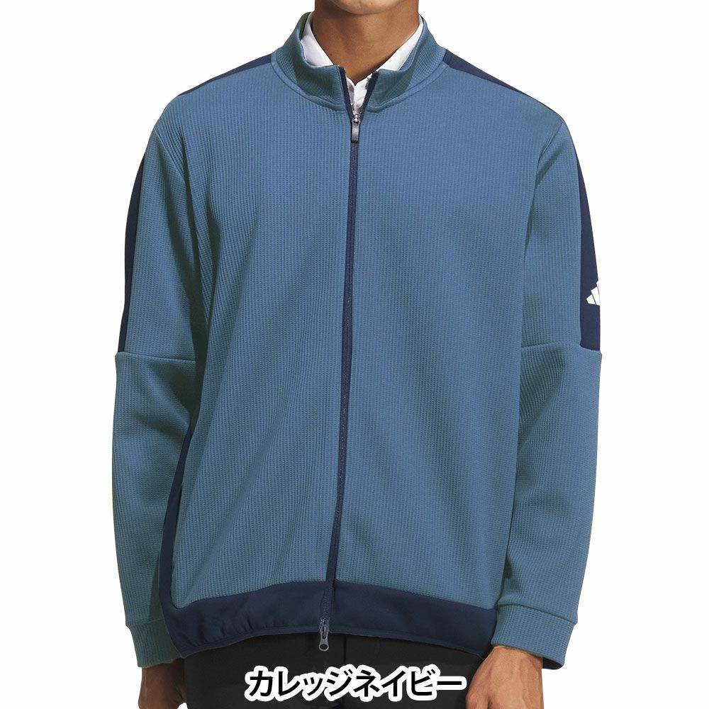 アディダス adidas　メンズ ファブリックミックス 長袖 フルジップ ジャケット TM204　2025年モデル 詳細10