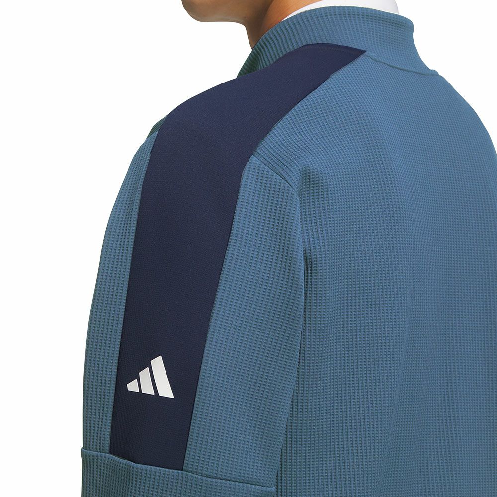 アディダス adidas　メンズ ファブリックミックス 長袖 フルジップ ジャケット TM204　2025年モデル 詳細13