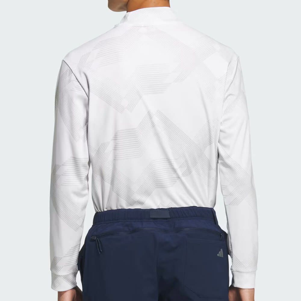 アディダス adidas　メンズ コードカオス 長袖 モックネック シャツ UV660　2025年モデル 詳細3
