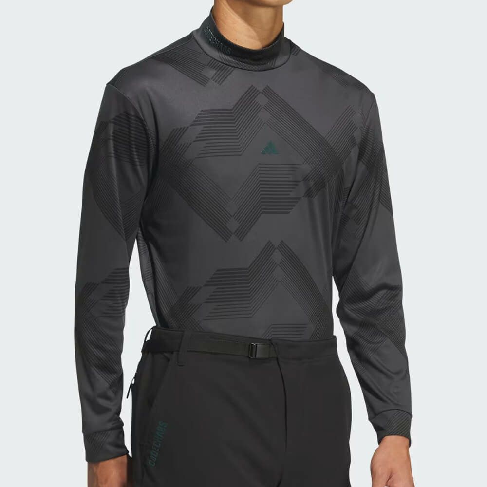 アディダス adidas　メンズ コードカオス 長袖 モックネック シャツ UV660　2025年モデル 詳細7