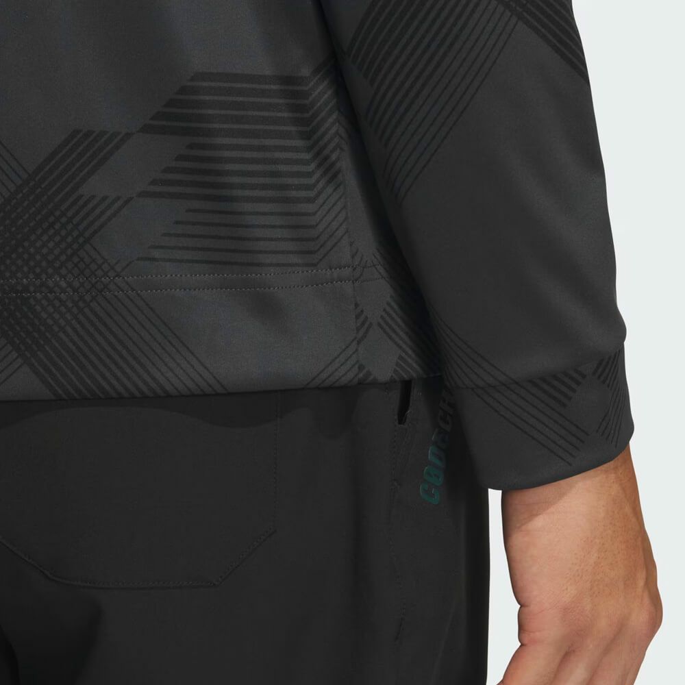 アディダス adidas　メンズ コードカオス 長袖 モックネック シャツ UV660　2025年モデル 詳細9