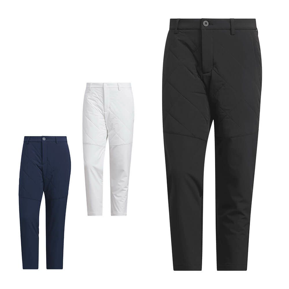 アディダス adidas　メンズ 撥水 キルトコンビネーション ジョガーパンツ JVU89　2025年モデル