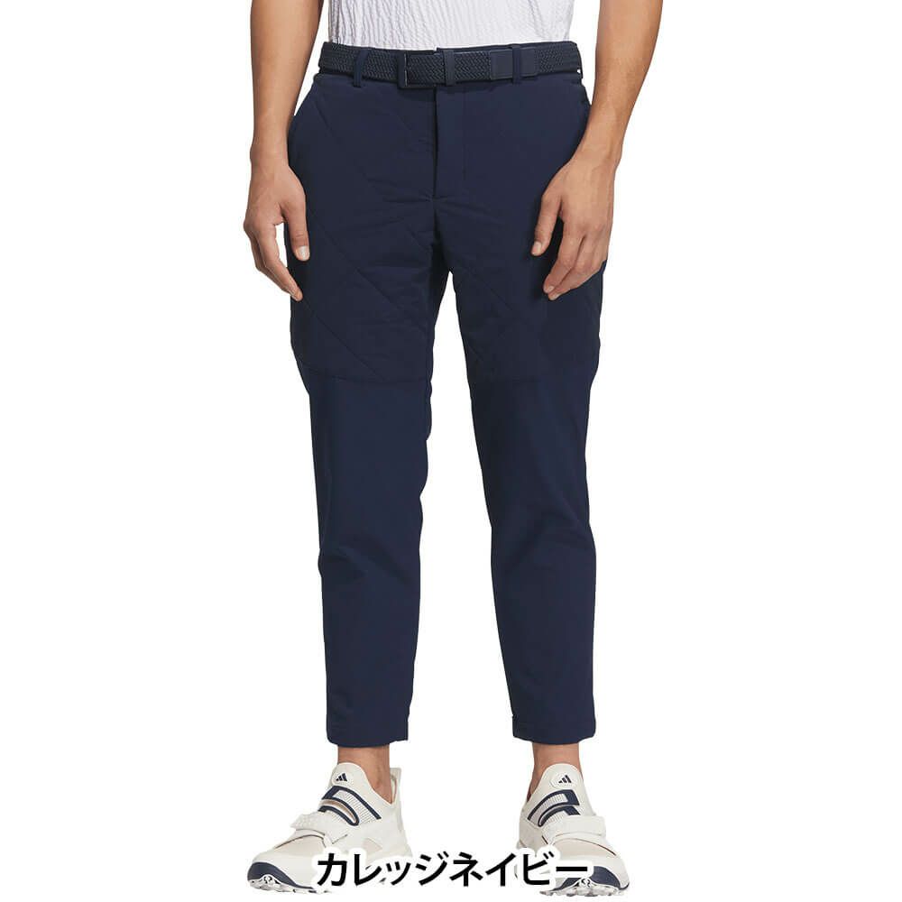 アディダス adidas　メンズ 撥水 キルトコンビネーション ジョガーパンツ JVU89　2025年モデル 詳細11