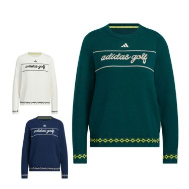 アディダス adidas　レディース フルファッション 長袖 クルーネック セーター JWK02　2025年モデル 詳細1