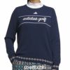 アディダス adidas　レディース フルファッション 長袖 クルーネック セーター JWK02　2025年モデル 詳細2