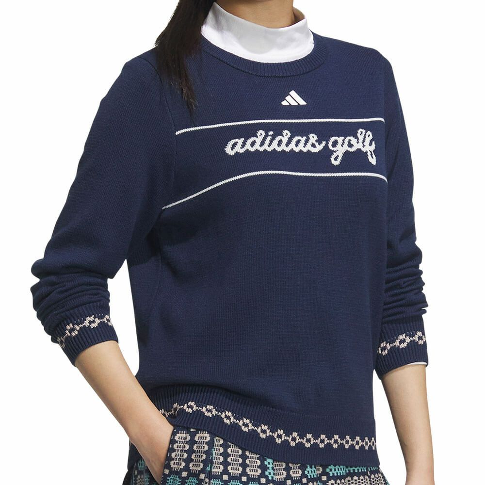 アディダス adidas　レディース フルファッション 長袖 クルーネック セーター JWK02　2025年モデル 詳細4