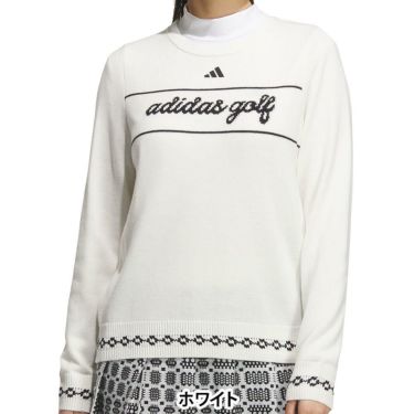アディダス adidas　レディース フルファッション 長袖 クルーネック セーター JWK02　2025年モデル 詳細5