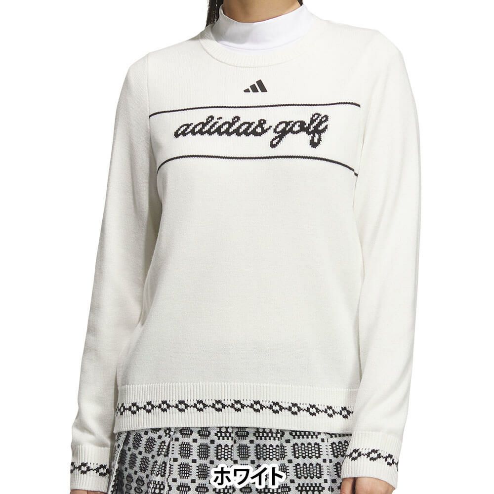 アディダス adidas　レディース フルファッション 長袖 クルーネック セーター JWK02　2025年モデル 詳細5