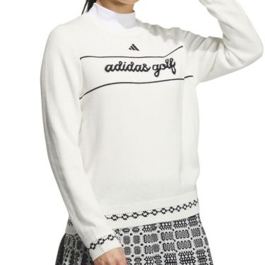 アディダス adidas　レディース フルファッション 長袖 クルーネック セーター JWK02　2025年モデル 詳細7