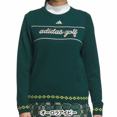アディダス adidas　レディース フルファッション 長袖 クルーネック セーター JWK02　2025年モデル 詳細8