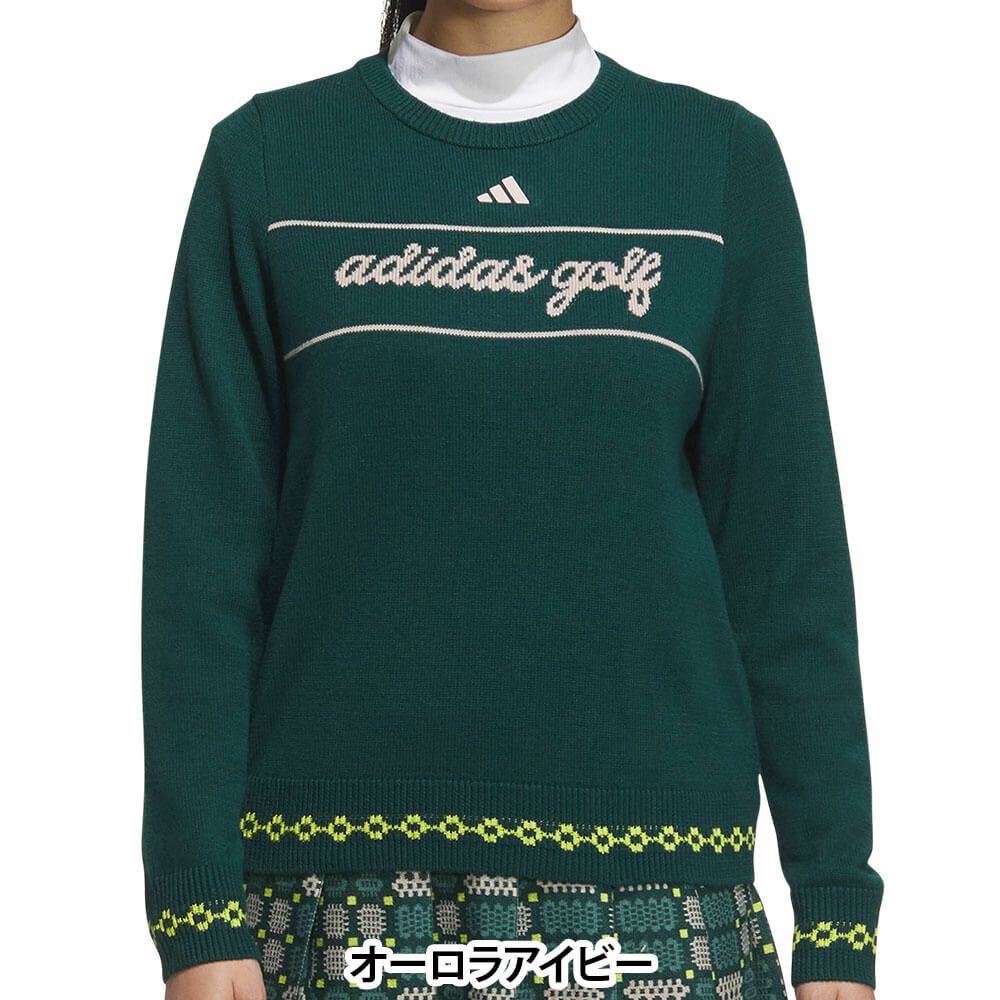 アディダス adidas　レディース フルファッション 長袖 クルーネック セーター JWK02　2025年モデル 詳細8