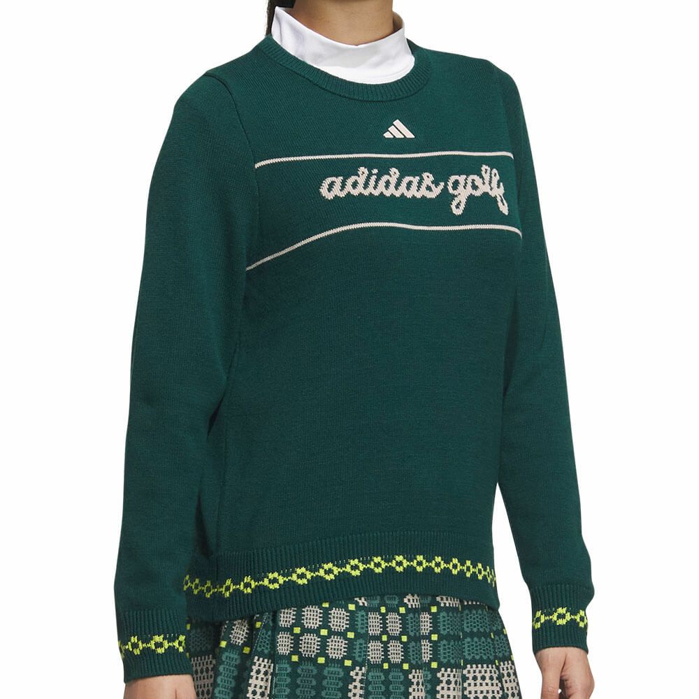 アディダス adidas　レディース フルファッション 長袖 クルーネック セーター JWK02　2025年モデル 詳細10