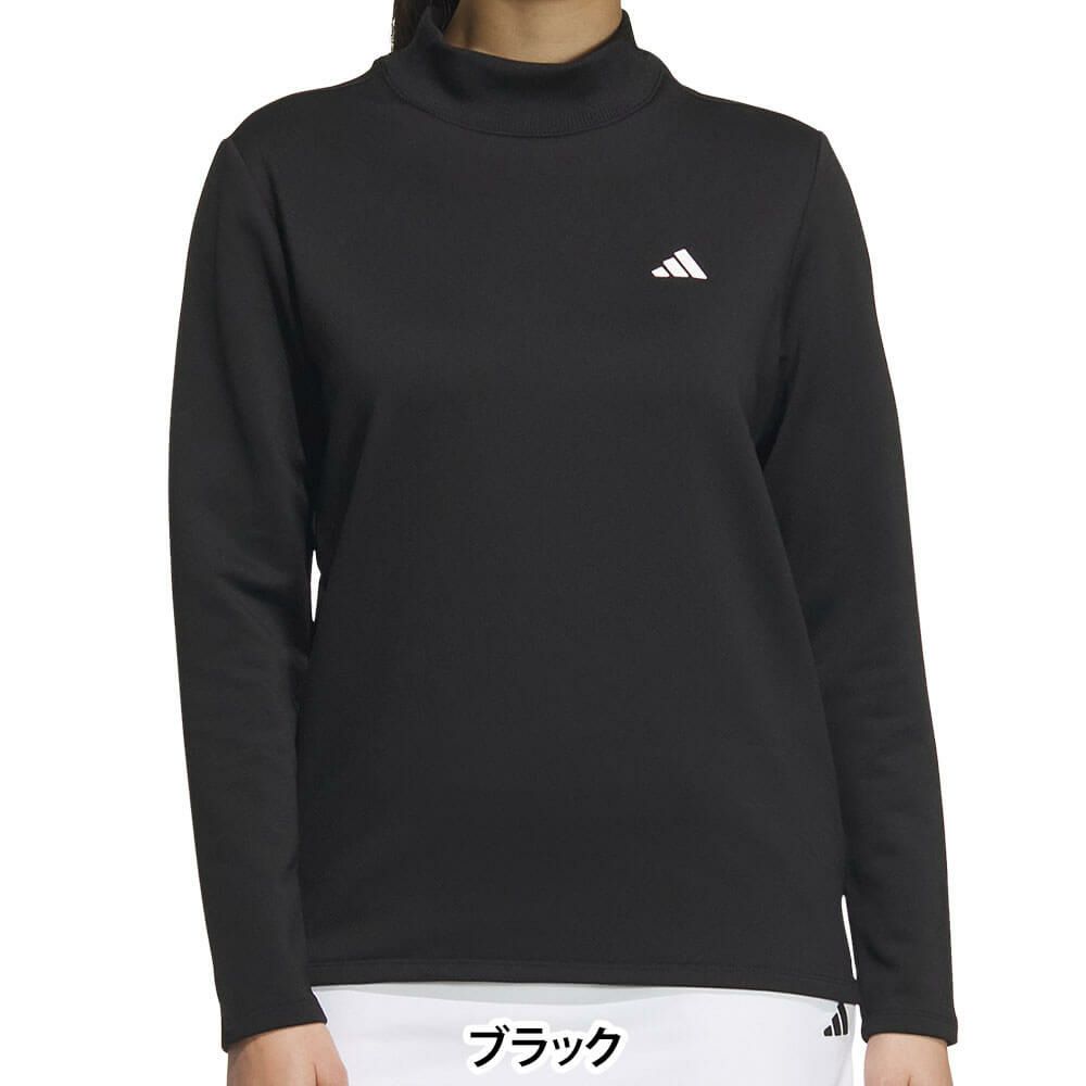 アディダス adidas　レディース COLD.RDY ストレッチ ワーディング 長袖 モックネック シャツ JWK04　2025年モデル 詳細2